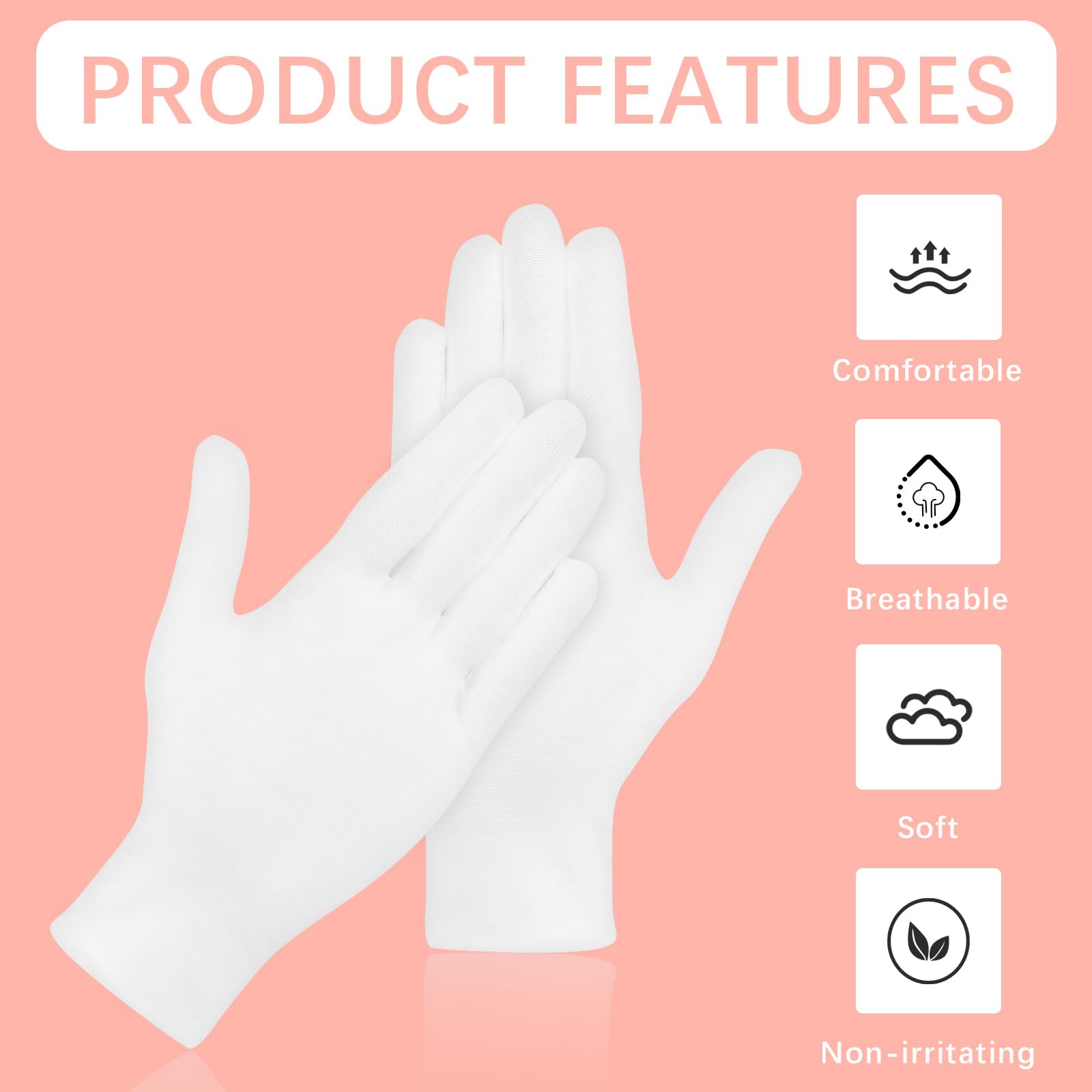 Lipetol gloves help retain moisture after applying lotion