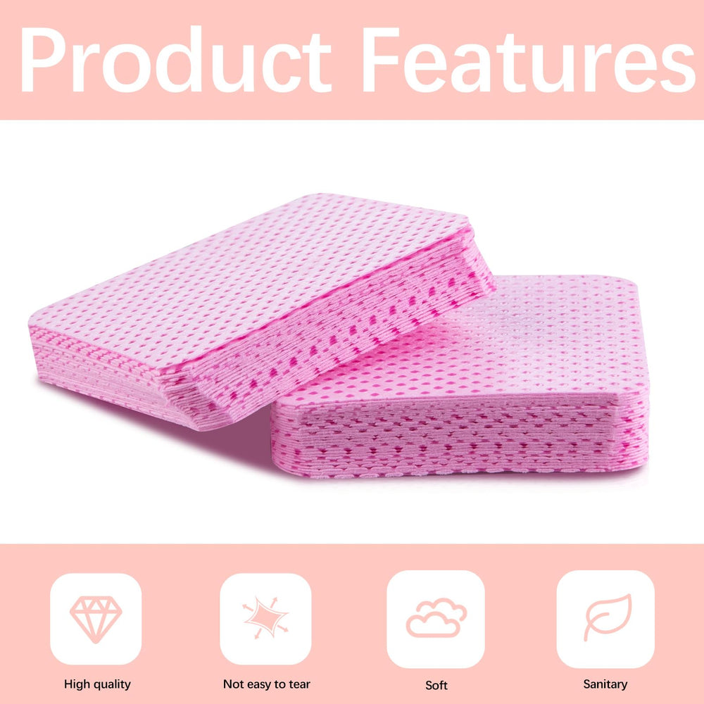 Lipetol toallitas con alta absorción de esmalte y gel para uñas.