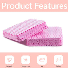 Lipetol toallitas con alta absorción de esmalte y gel para uñas.