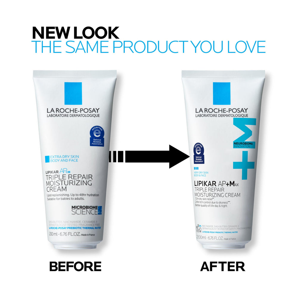 La Roche-Posay Lipikar AP+MAX absorbs quickly without greasiness for comfort.
