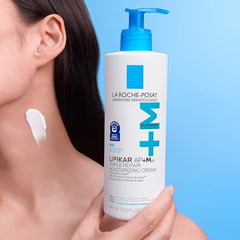 La Roche-Posay Lipikar AP+MAX bottle demonstrates Neurobioma for itch control.