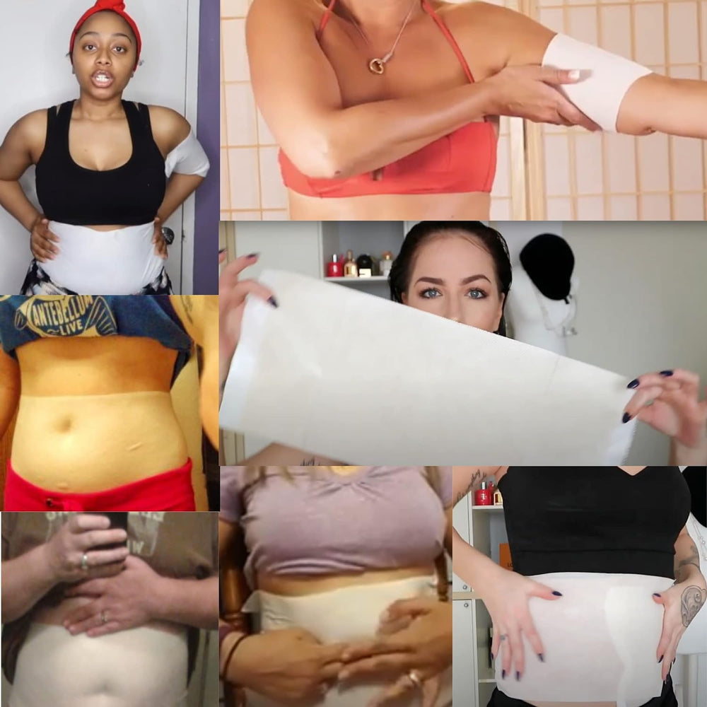 Lipo Applicator Ultimate Wrap on buttocks for a lifted, firm feel.