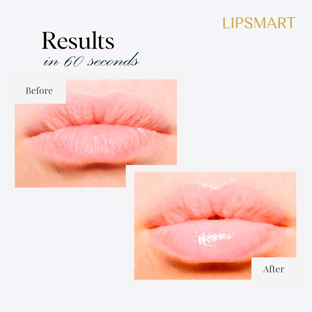 LipSmart Ultra Hydrating Lip Treatment glossy lips after use highlight natural sheen.