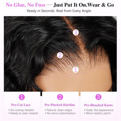 Liqusee pre-plucked lace hairline provides a natural, beginner-friendly fit.