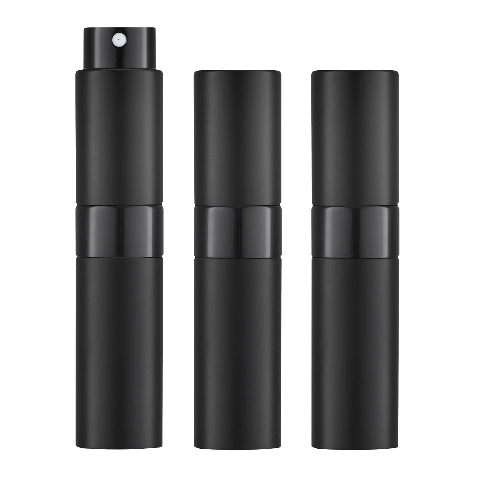 LISAPACK 8ml atomizer bottle travel pack showing compact portable design for on-the-go fragrance