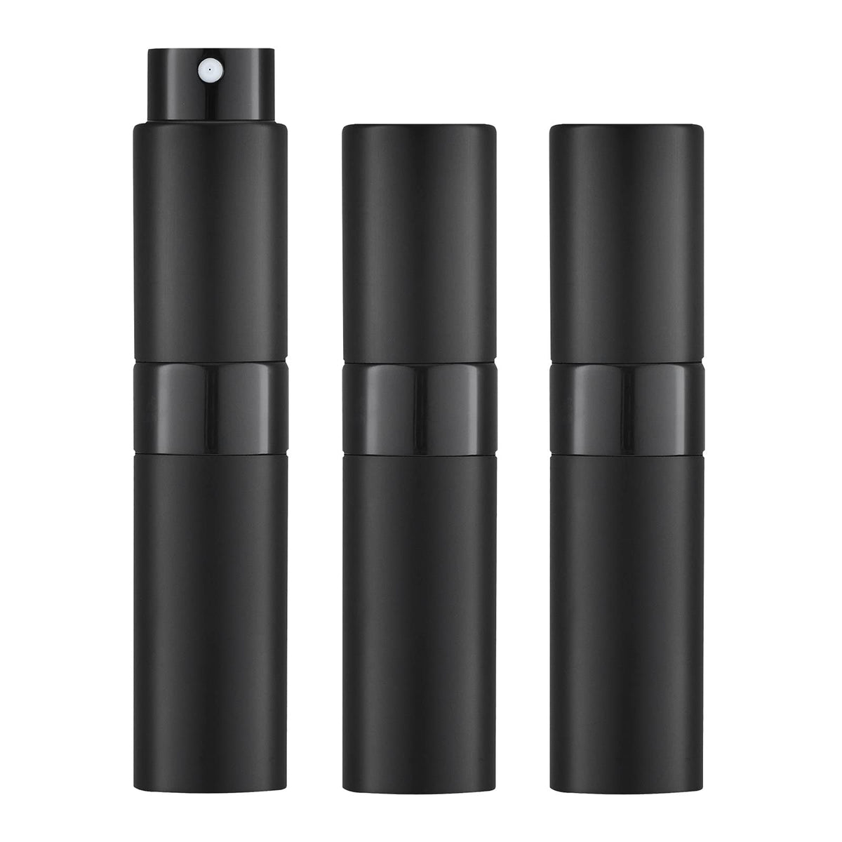 LISAPACK 8ml atomizer bottle travel pack showing compact portable design for on-the-go fragrance