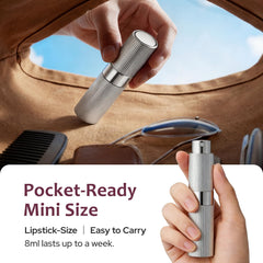 LISAPACK portable 8ml atomizer for quick fragrance touch-ups