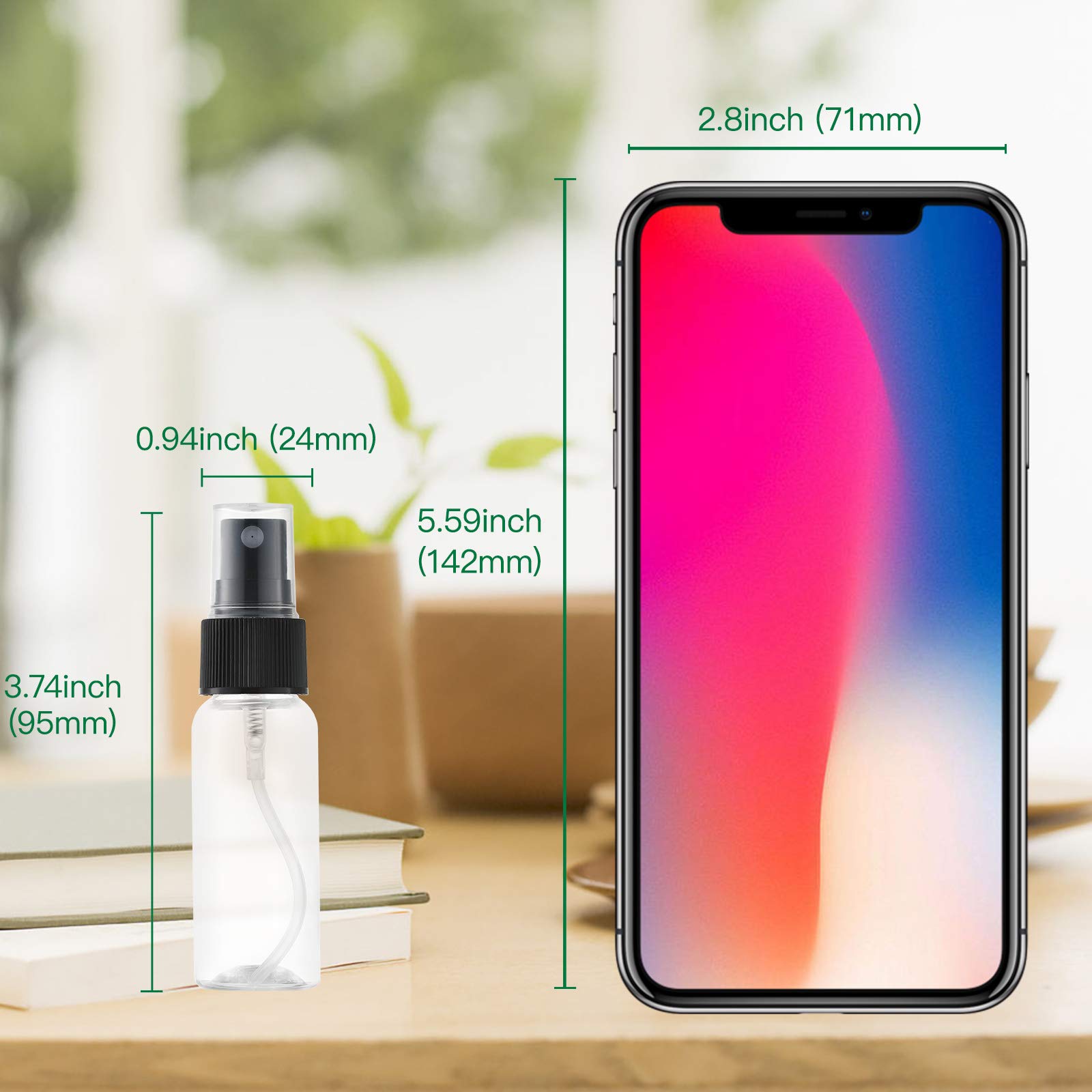 LISAPACK eyeglass cleaner and water spray for quick refresh