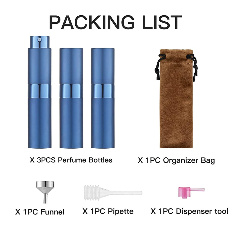LISAPACK funnels and droppers included for clean refills.