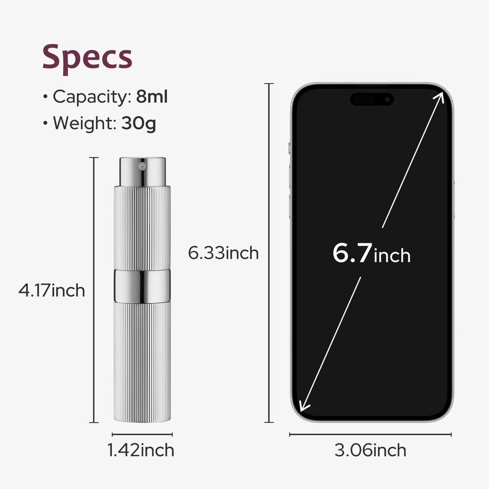 LISAPACK gift-ready atomizer, perfect for personal use or gifting