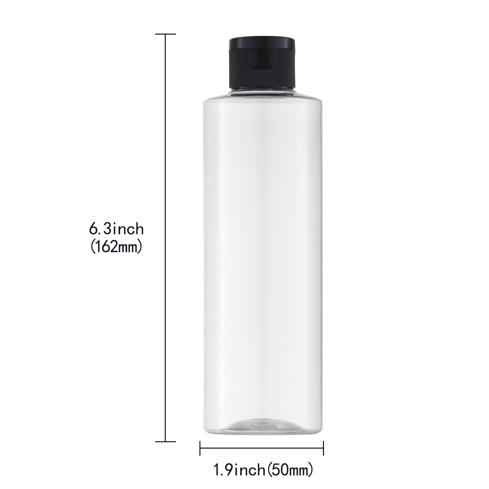 LISAPACK 250ml capacity ideal for travel liquids like toner and oil