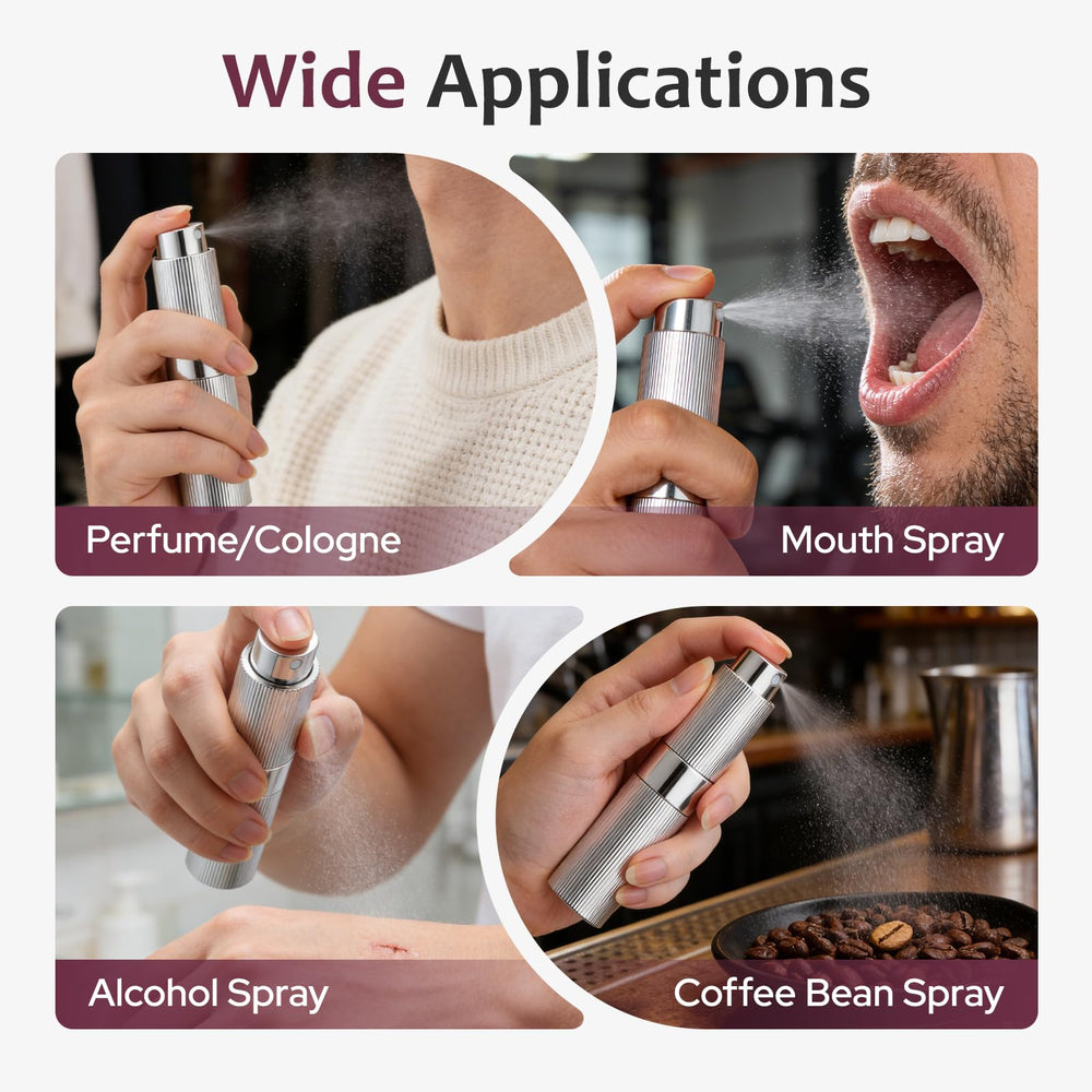 LISAPACK travel-size 8ml bottle is TSA-friendly for flights