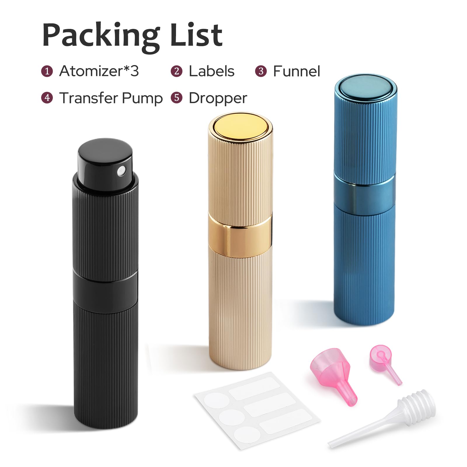 LISAPACK versatile empty bottle suitable for perfumes or mists