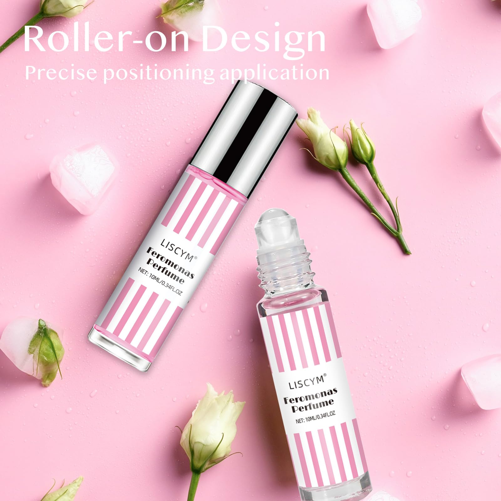 Lifestyle shot of a date-night scenario with Liscym perfume