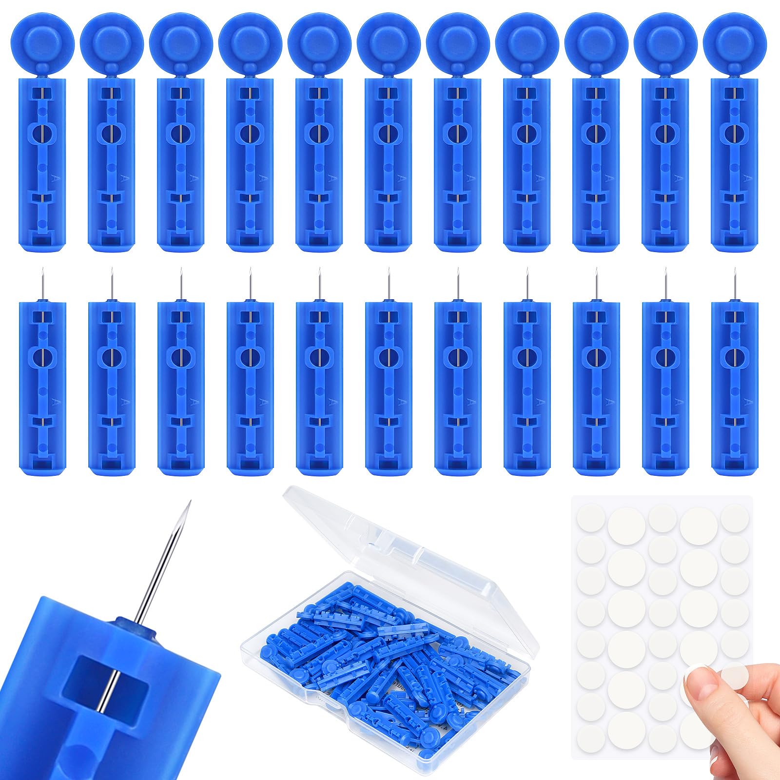 Lishae acne needle set with sterile needles for precise pore extraction.