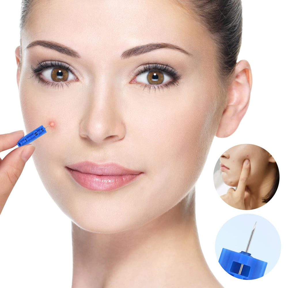 Lishae disposable needles stay hygienic with twist-and-safety cap.