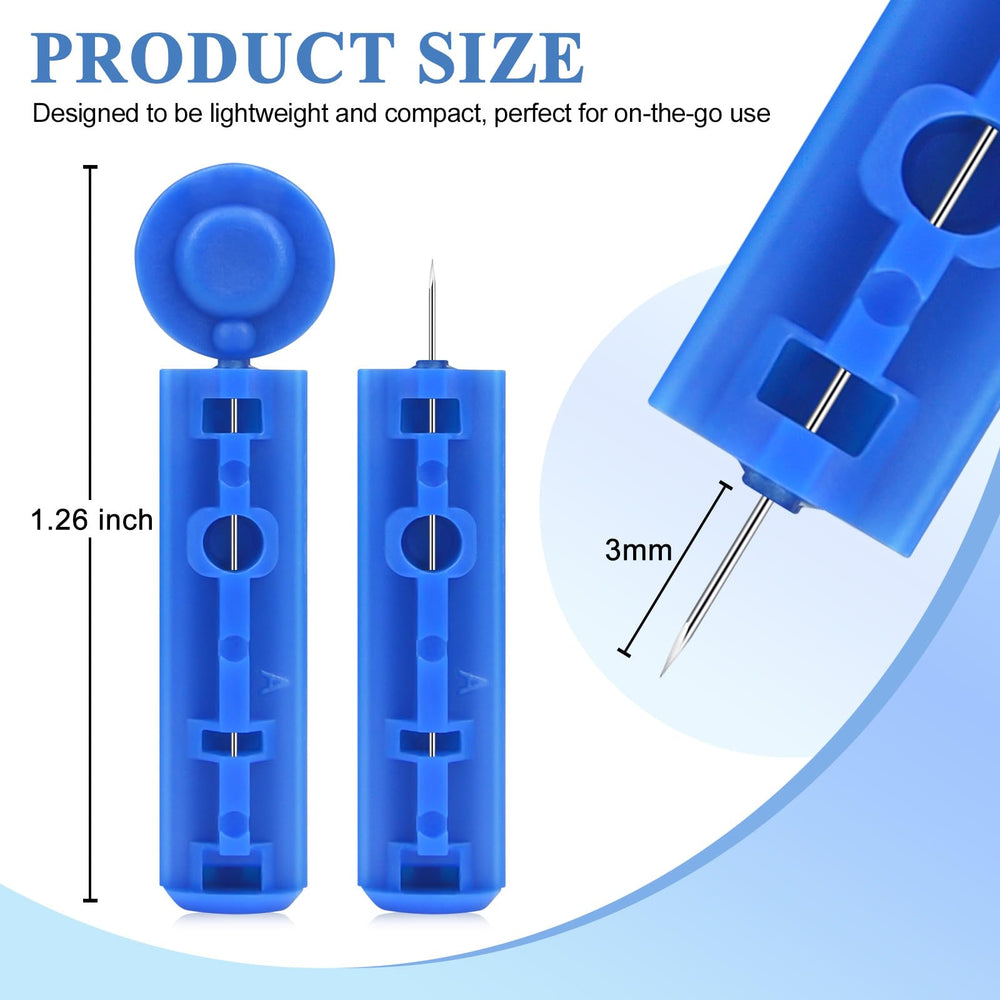Lishae 0.03mm precision needle tip targets blemishes gently.