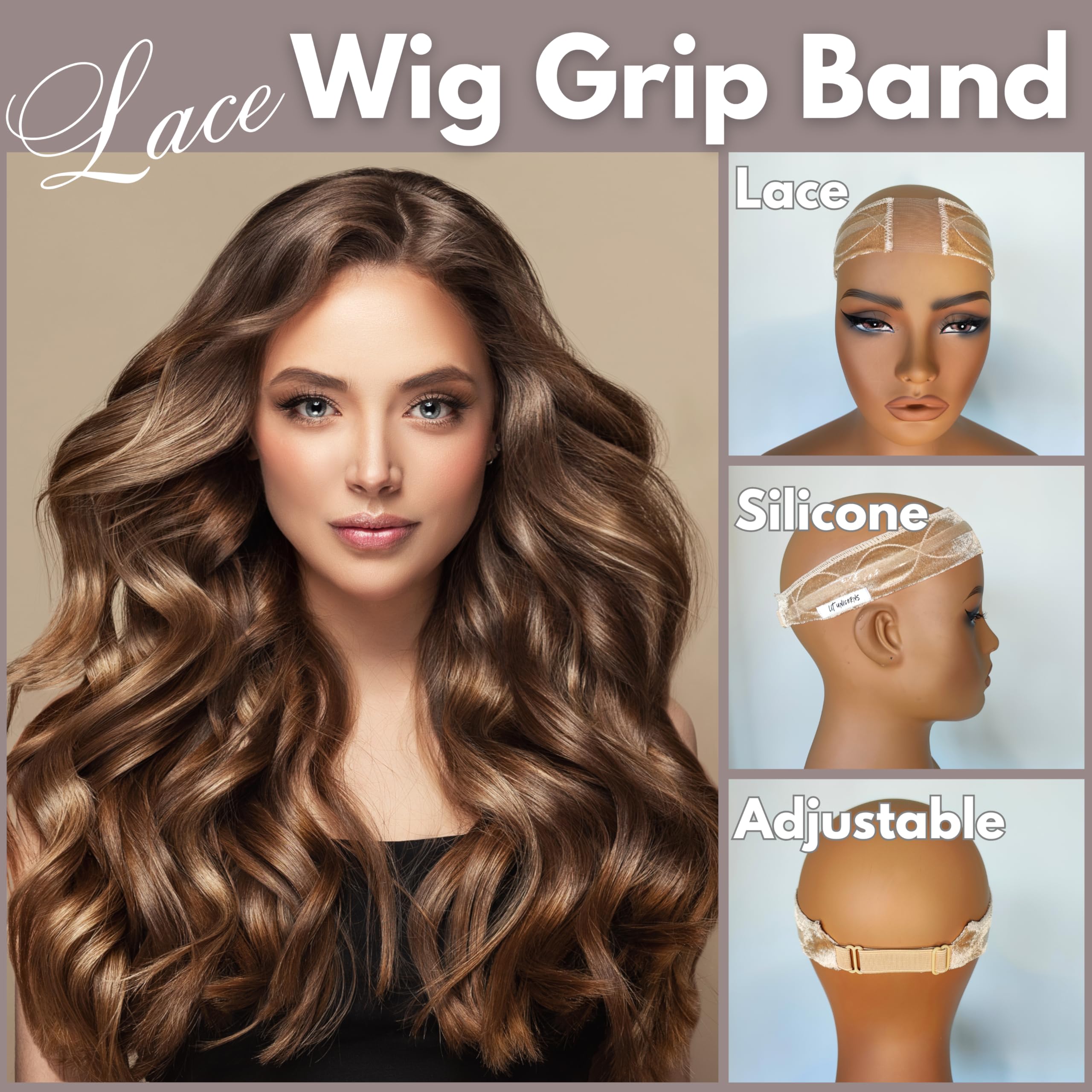 Lit Unicorns all-day wear ready band in beige