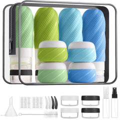 LitBear 23-pack silicone travel bottles for light packing