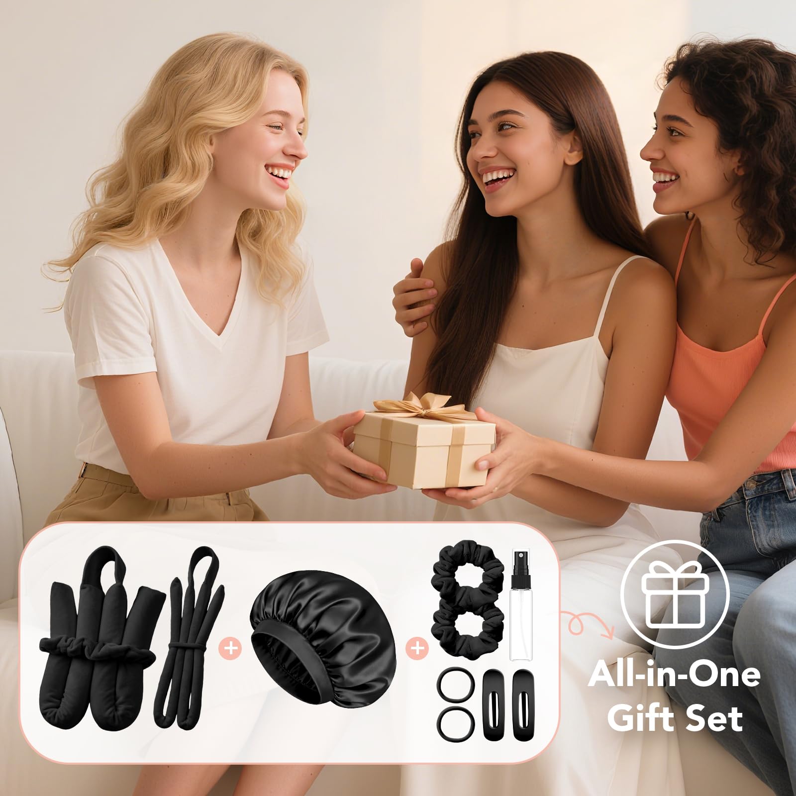LitBear crystal-soft curlers fold compactly for travel