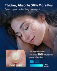 LitBear parches acne dia 10mm: cobertura controlada para áreas grandes