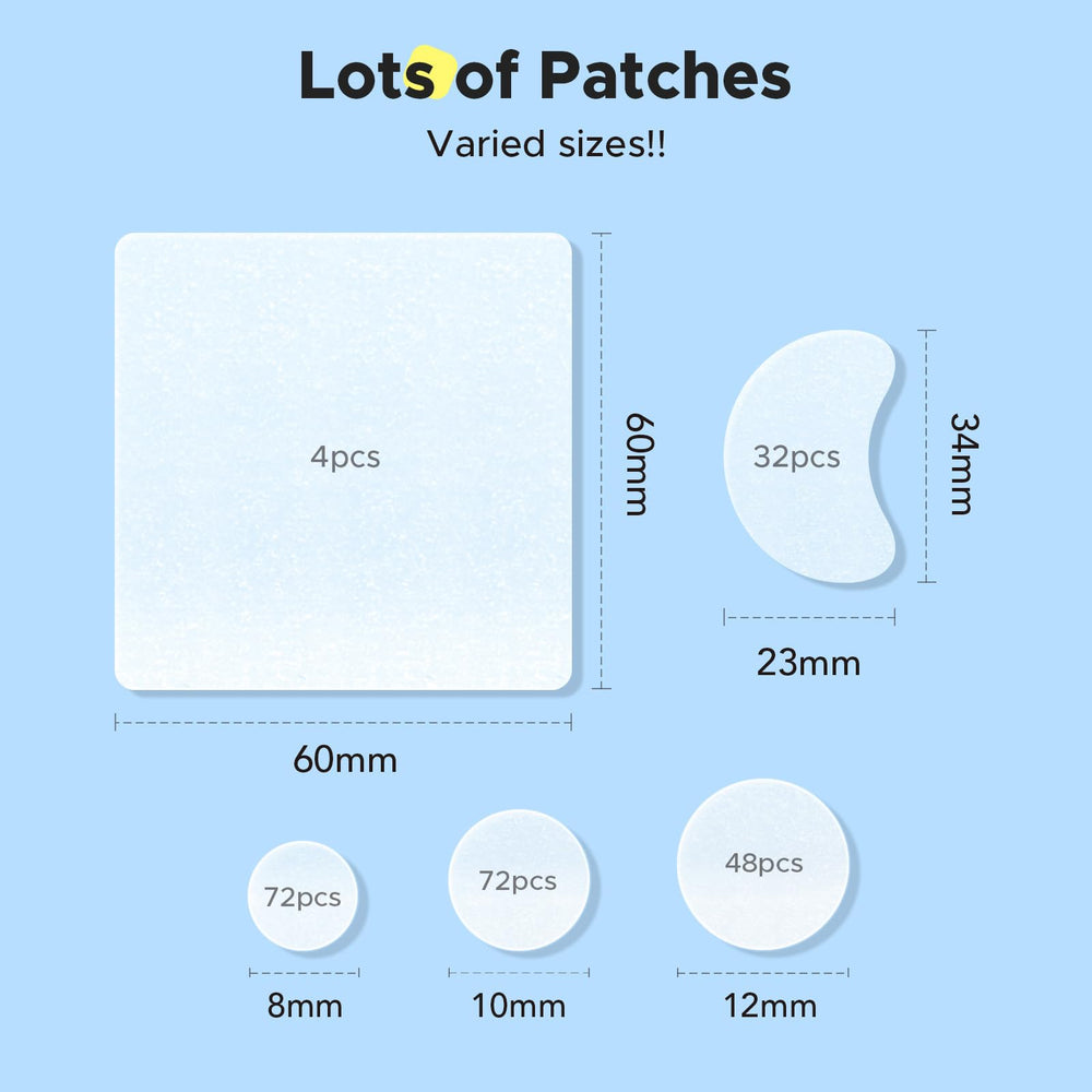LitBear Pimple Patches applying to the face to protect a blemish