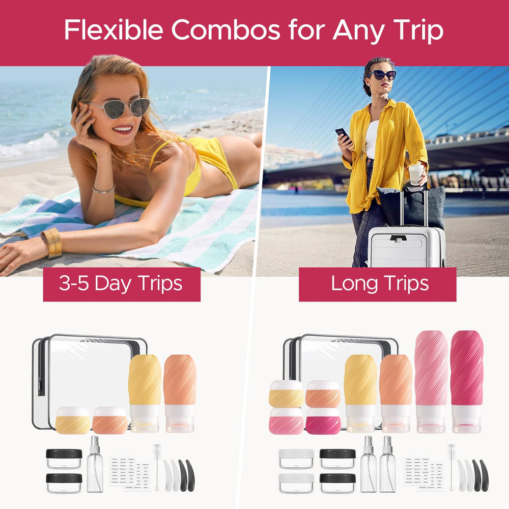 LitBear travel kit includes funnel, brush, and spatulas for easy filling.