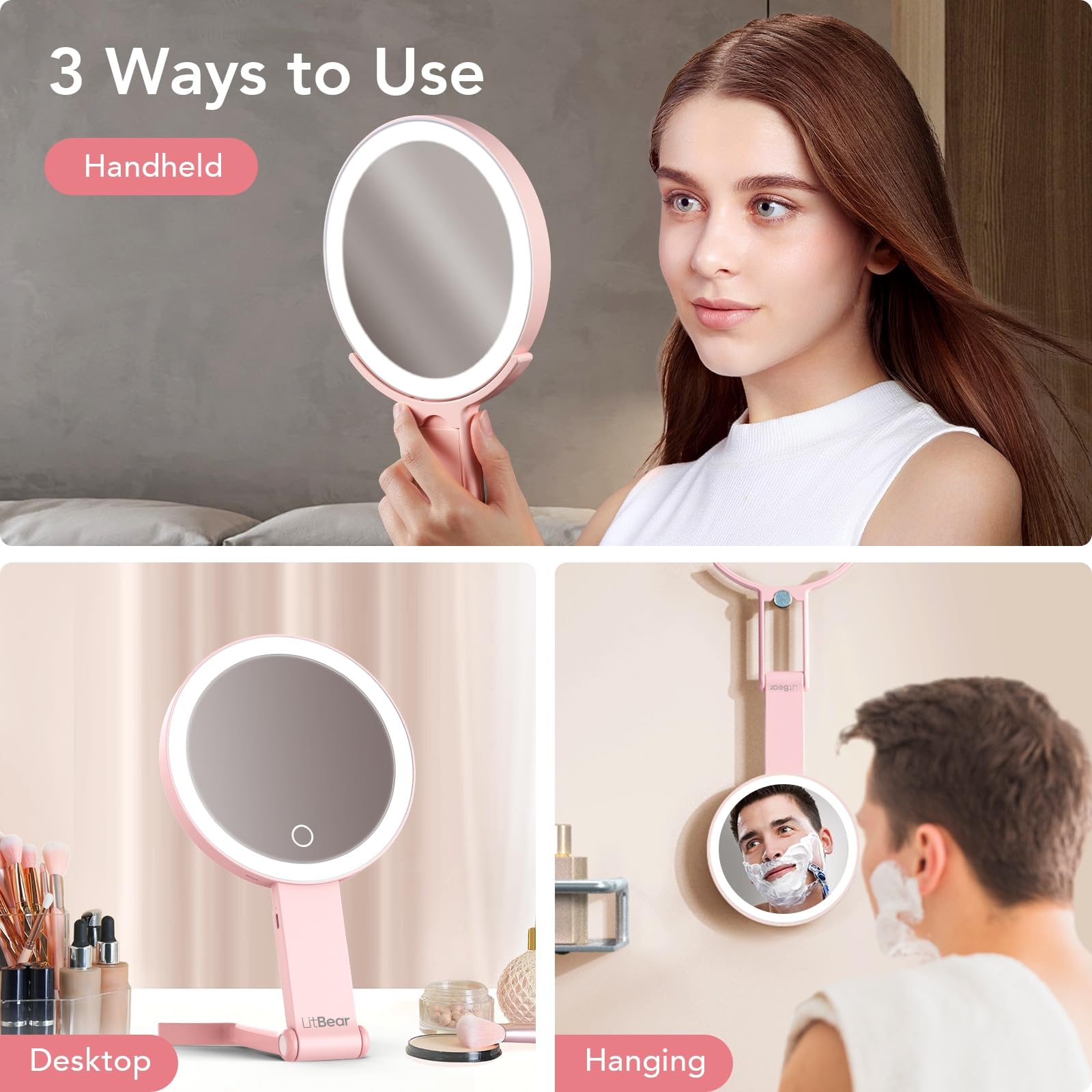 LitBear dimmable touch control for adjustable brightness