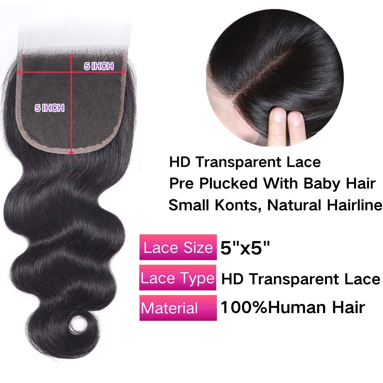 Little Fairy 12 inch closure ideal for daily wear and easy gifting.