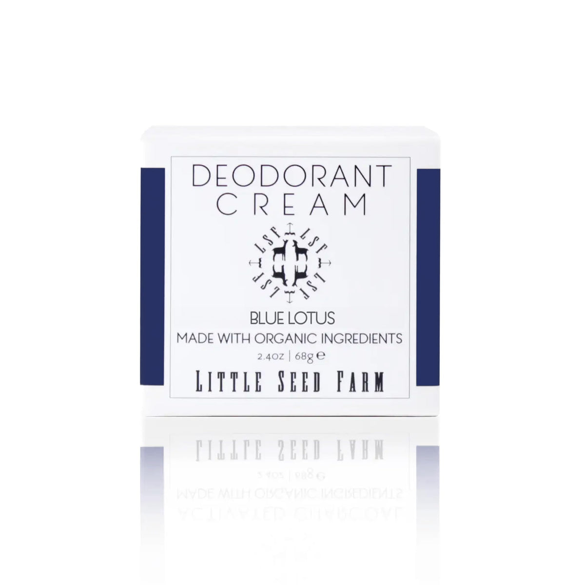 Little Seed Farm desodorante crema loto azul, aroma suave para piel sensible.