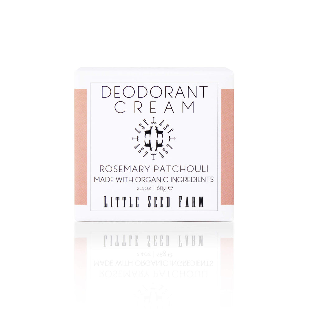 Desodorante natural Little Seed Farm romero patchouli crema: sensación suave y fresca