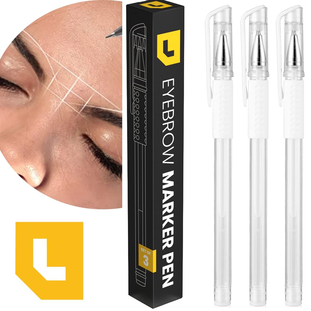 LIUDEX delineado cejas blanco ofrece contraste natural para visualización clara.