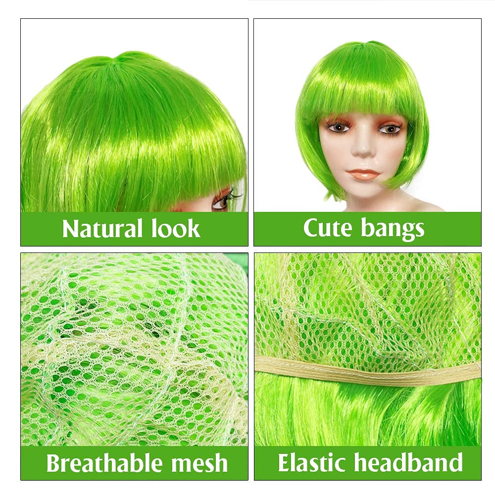 LIULIUBTY neon wigs make a fun gift for bachelorette parties.
