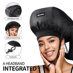 Liuweihui cap assembly designed for long, thick curls