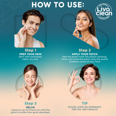 Parche grande LivaClean para mentón, ideal para retoques puntuales