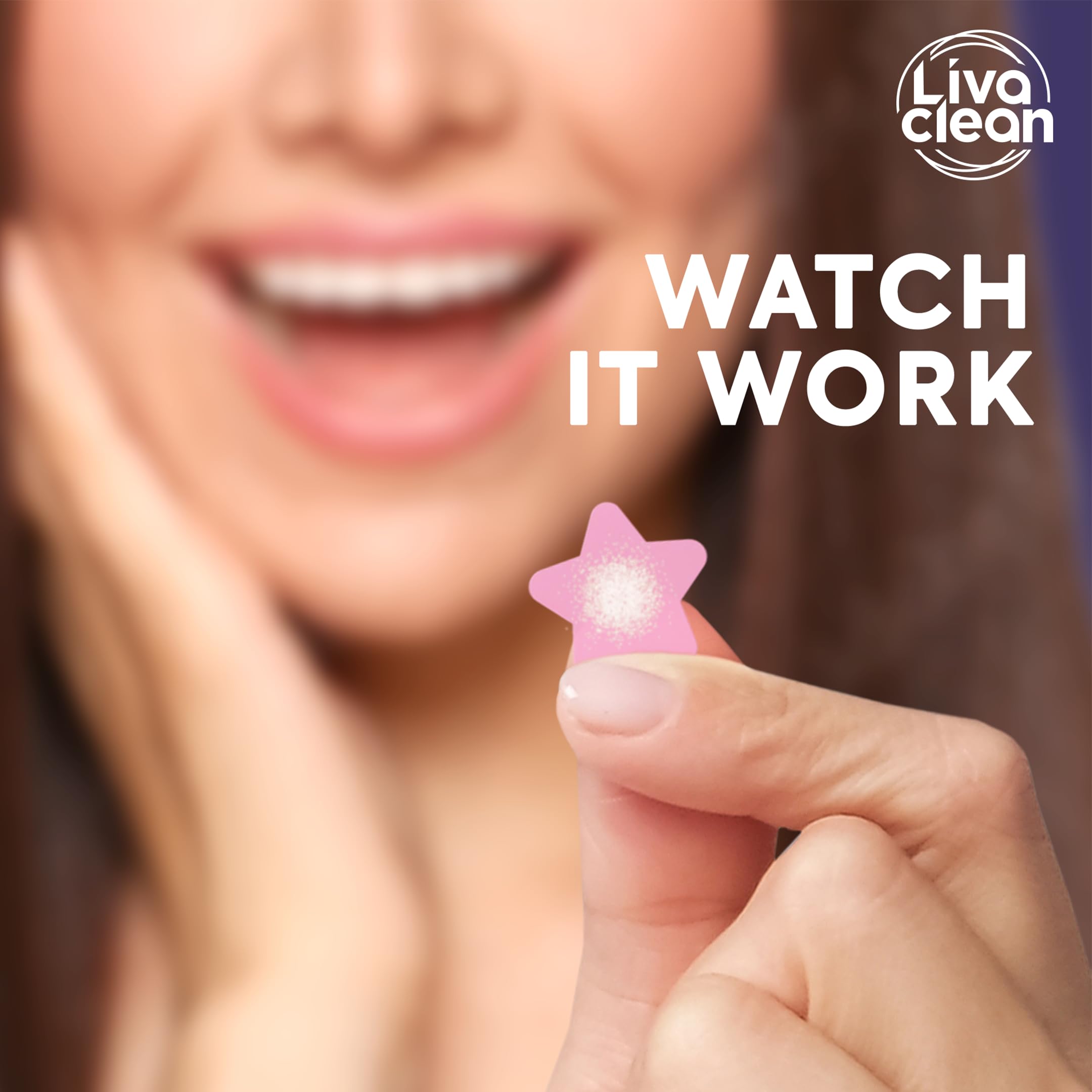 LivaClean jelly pink star patch offers discreet coverage