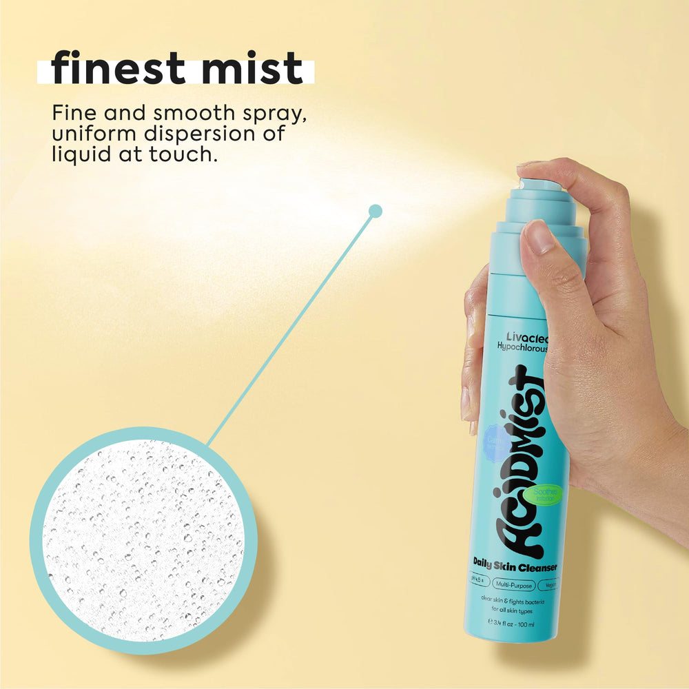 Livaclean uso diario en rostro para purificar e hidratar