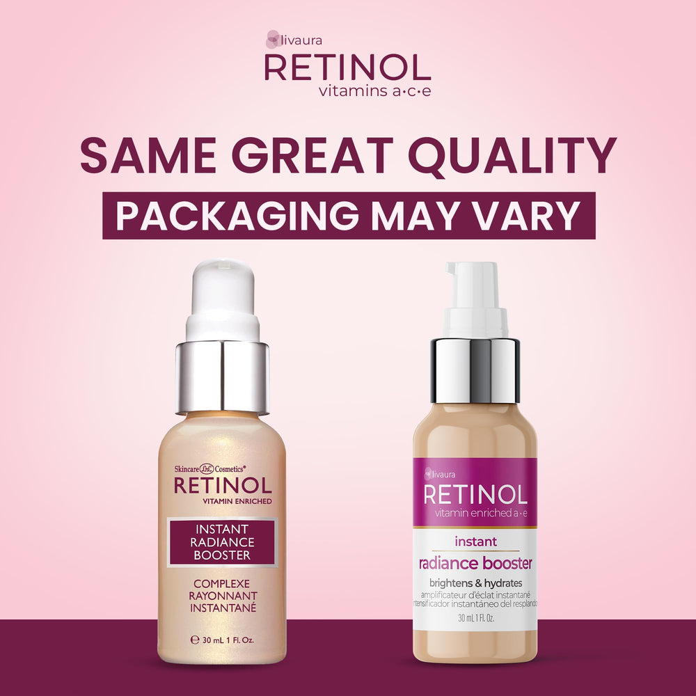 LIVAURA retinol primer con efecto de luz para maquillaje duradero