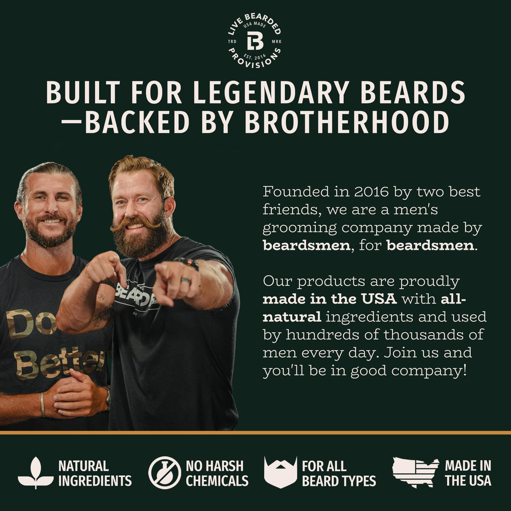 Live Bearded Executive Scent packaging for a premium gift option.
