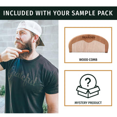 Live Bearded beard butter mini container for soft, manageable beards