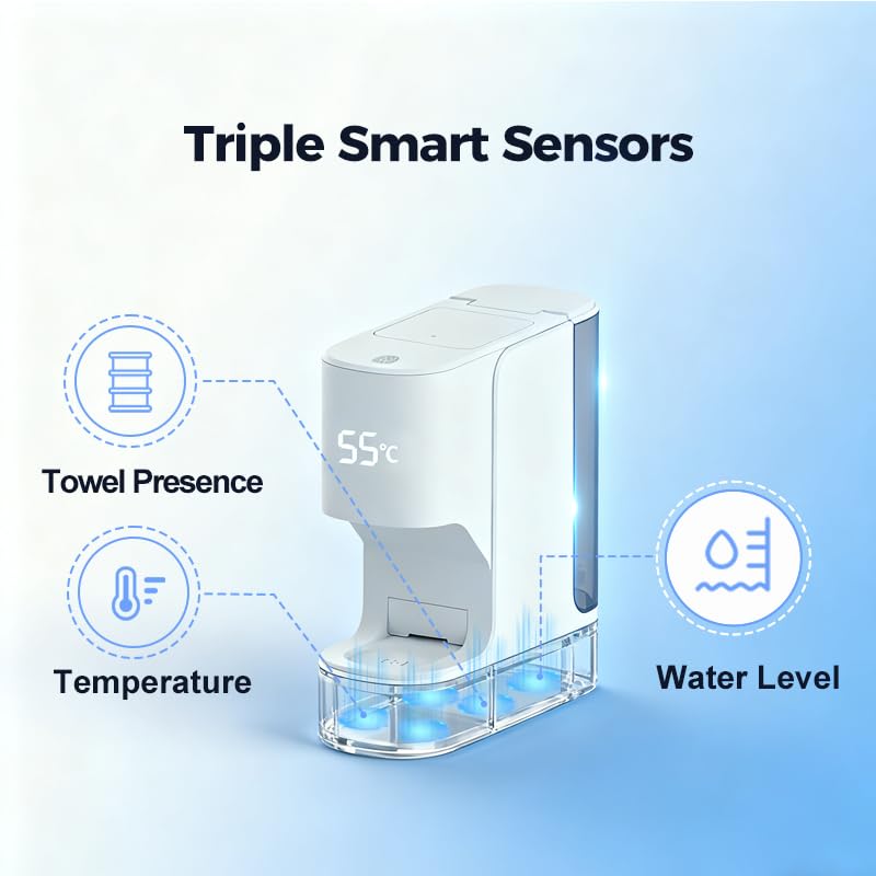 LiveFull smart voice alerts signal towel readiness for convenience
