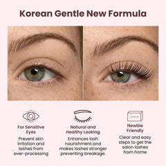 LIVIA application tools ensure precise, mess-free lash lifting.