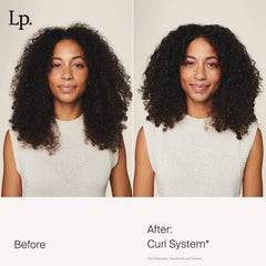 Living Proof Curl Definer frizz control finish capturing long lasting bounce and hold.