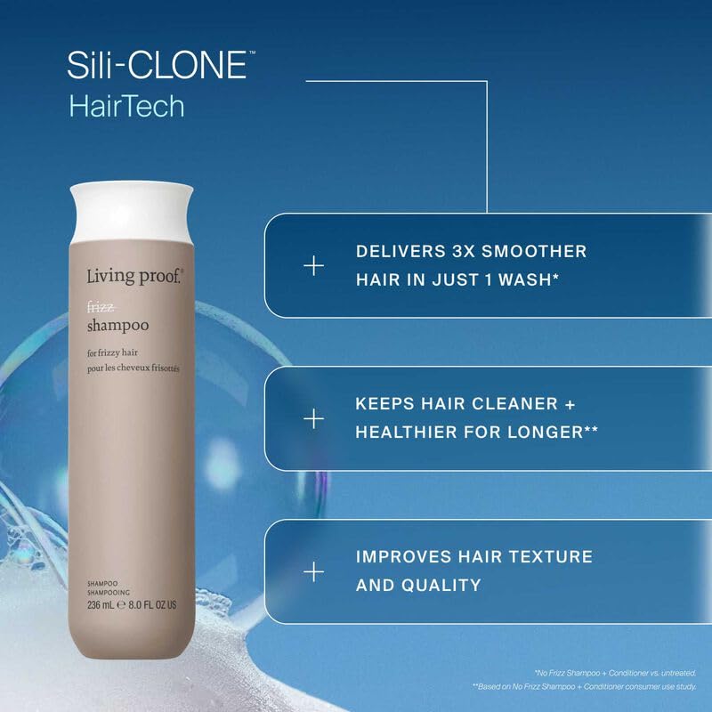 Living Proof Frizz-free Hair Essentials Kit conditioner tube for conditioned, manageable hair