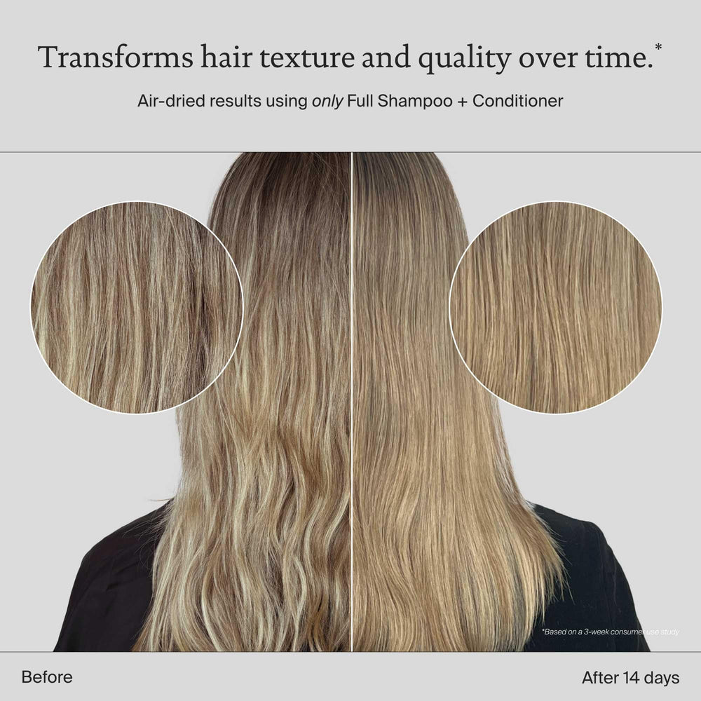 Living Proof Full Shampoo after-use hair volume and bounce