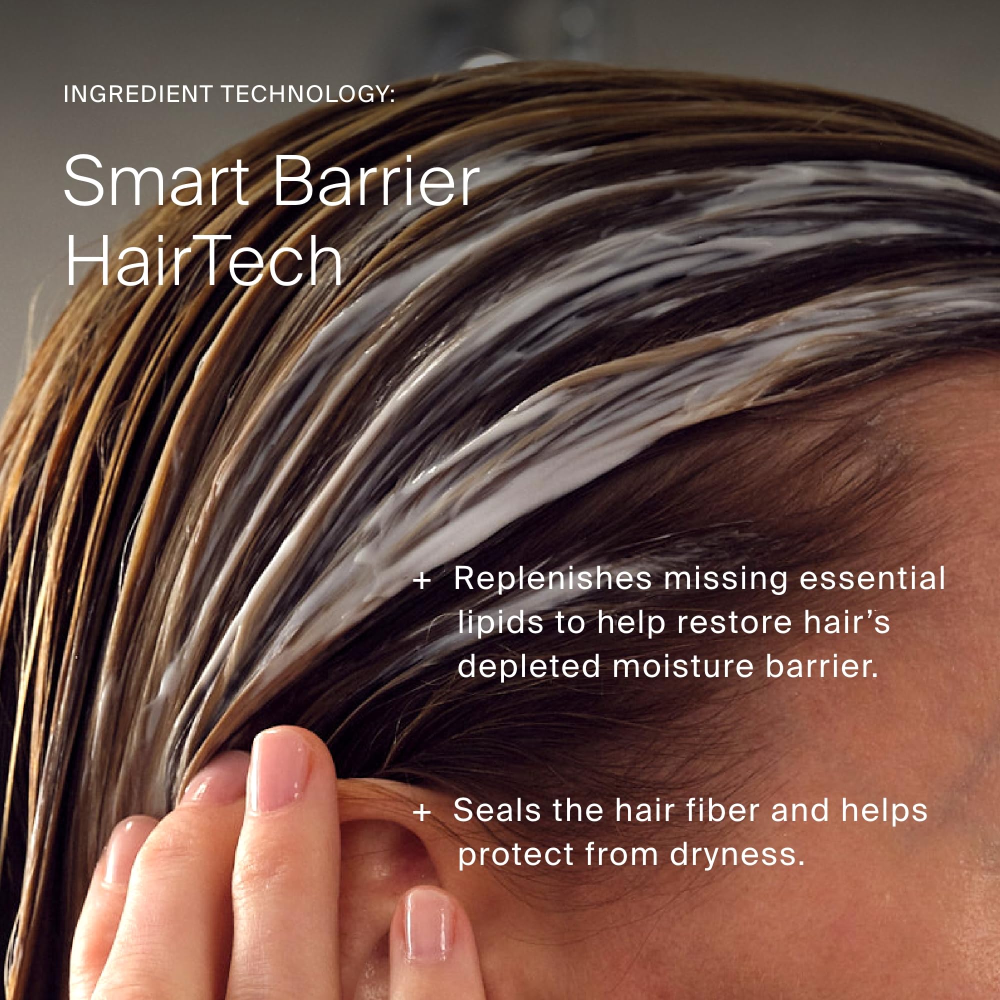 Living Proof Moisture Rescue Mask daily-use routine supports hydrated, manageable hair