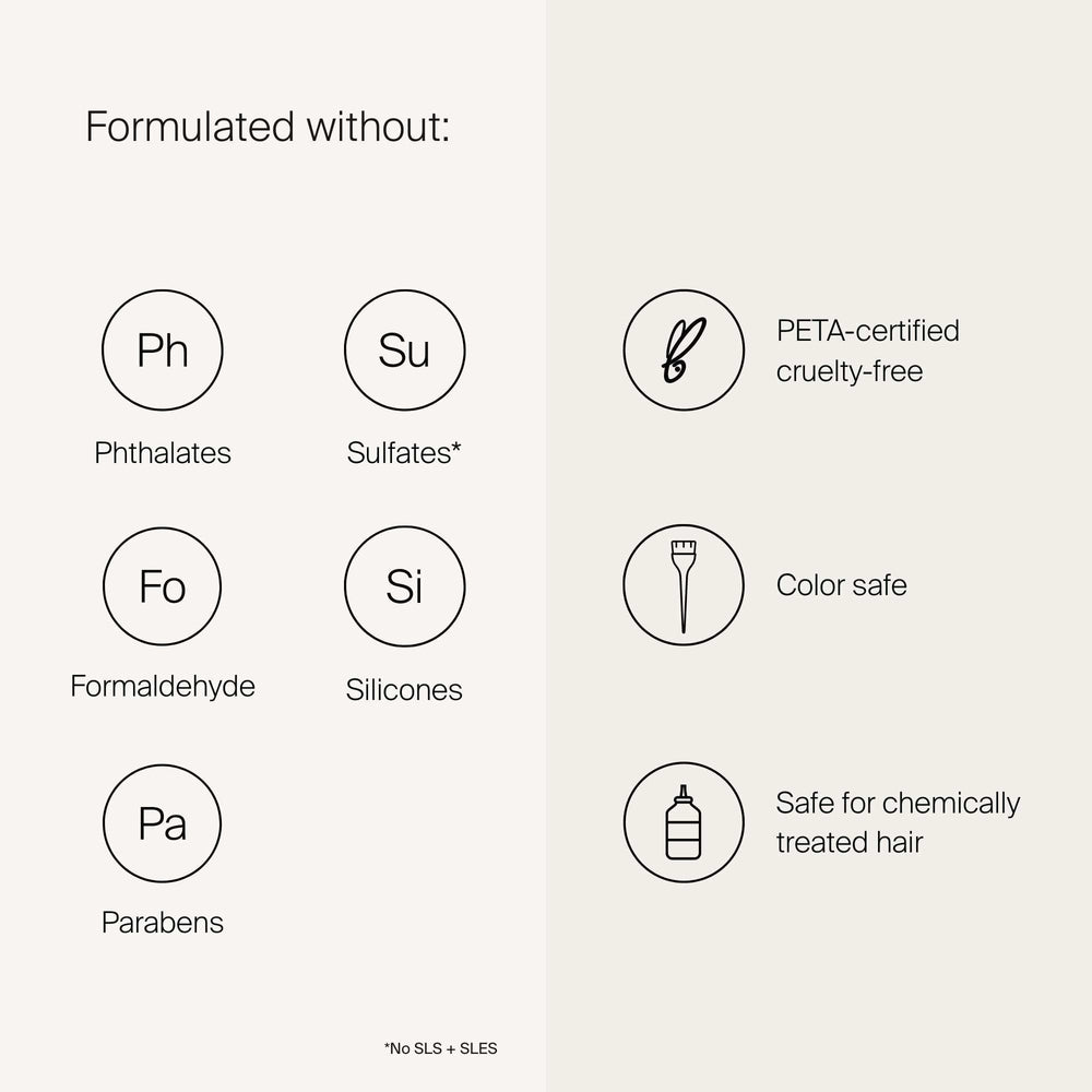 Product packaging and label highlight silicone-free formula from Living Proof