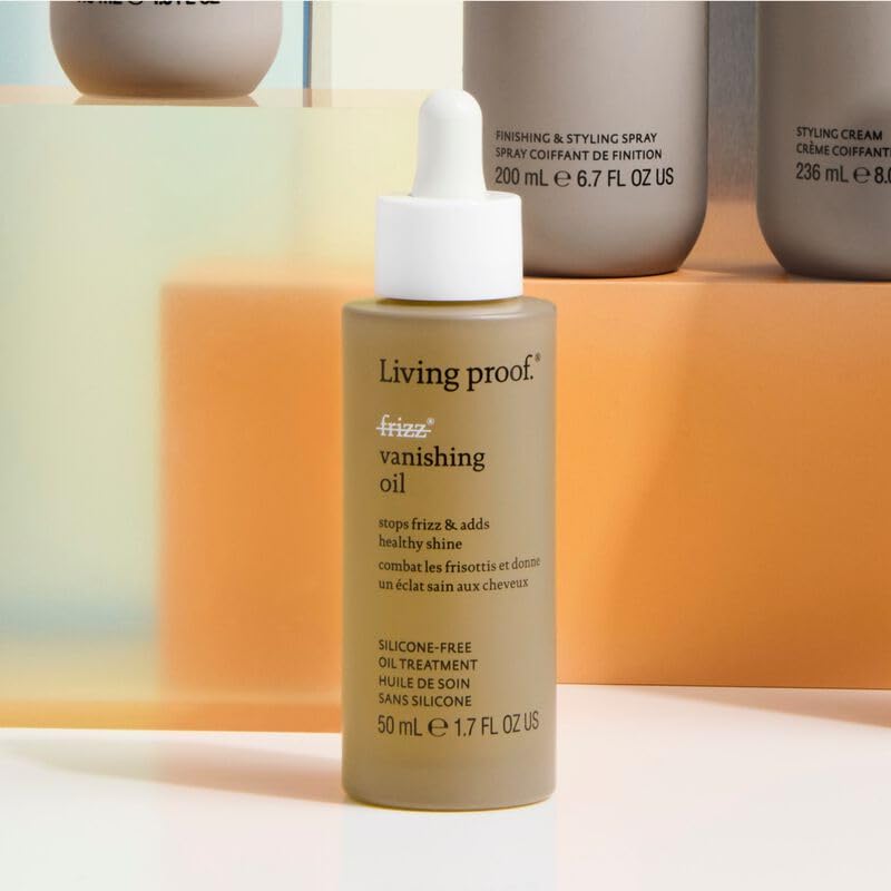 Living Proof No Frizz Vanishing Oil, brillo natural al peinar