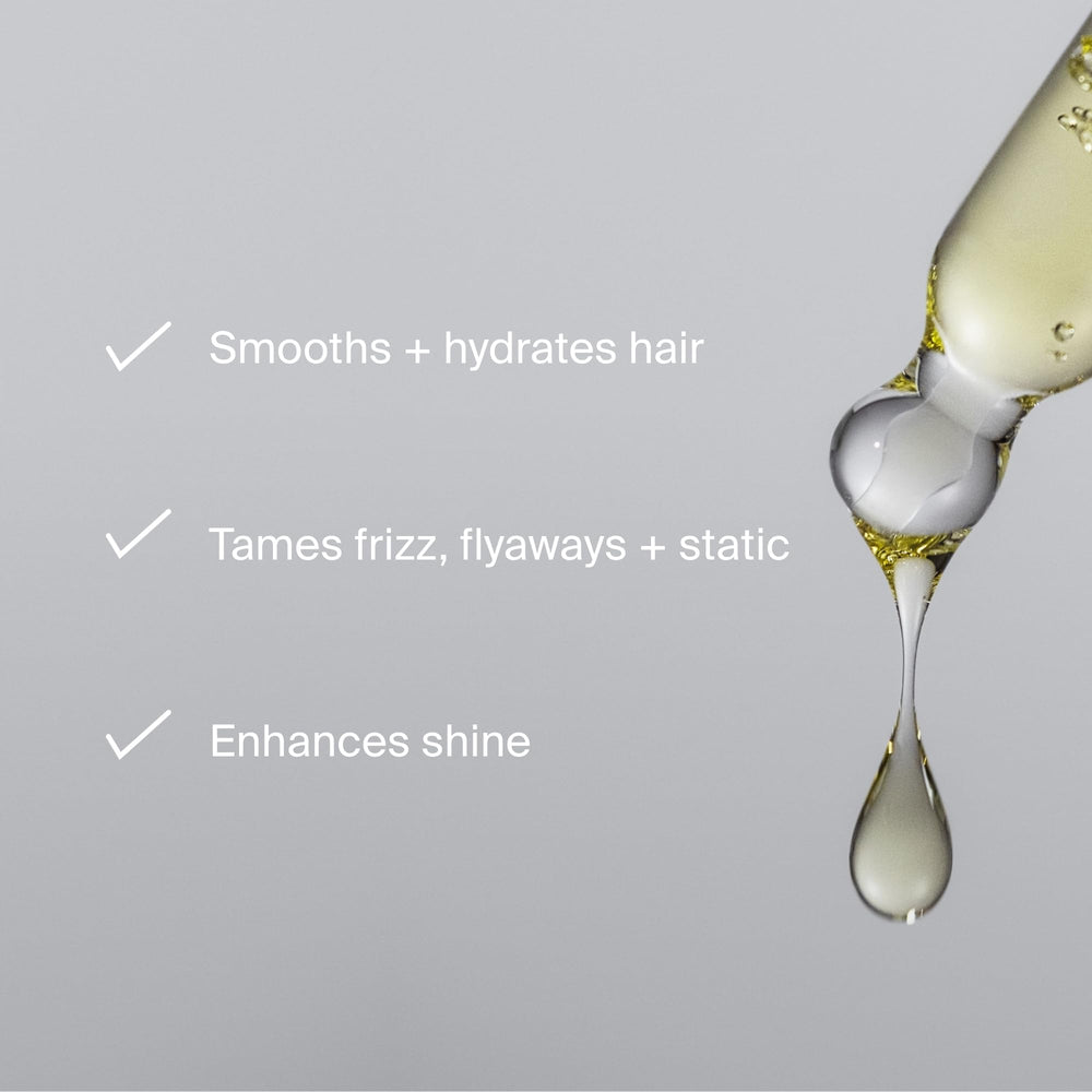 Living Proof No Frizz Vanishing Oil, acabado sedoso en contacto