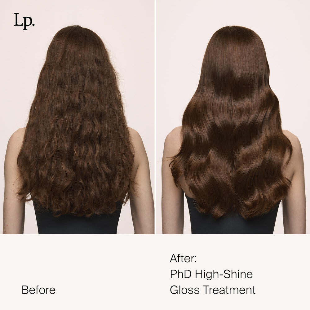 Living Proof Perfect Hair Day High-Shine Gloss alinea fibras para acabado sedoso.